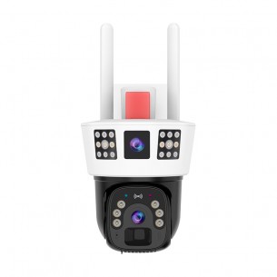 2MP CB66TR WiFi Dual Lens Security Camera with 3 Views