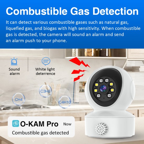 CS49LM Indoor Smoke Detection Network Camera
