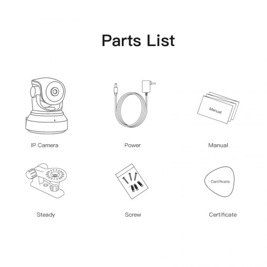 C24S full HD Indoor Baby Monitor IP Camera 