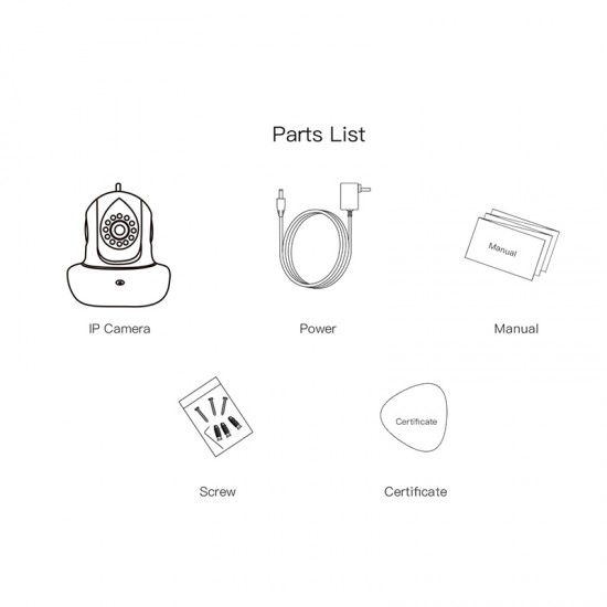 C38S-P Full 1080p HD Indoor Monitor Pets IP Camera 