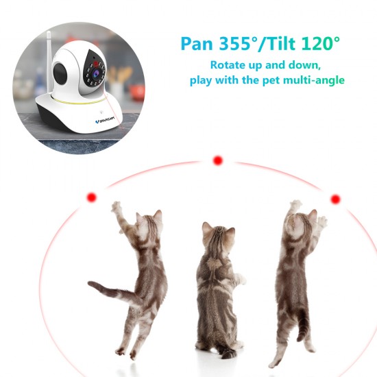 C38S-P Full 1080p HD Indoor Monitor Pets IP Camera 