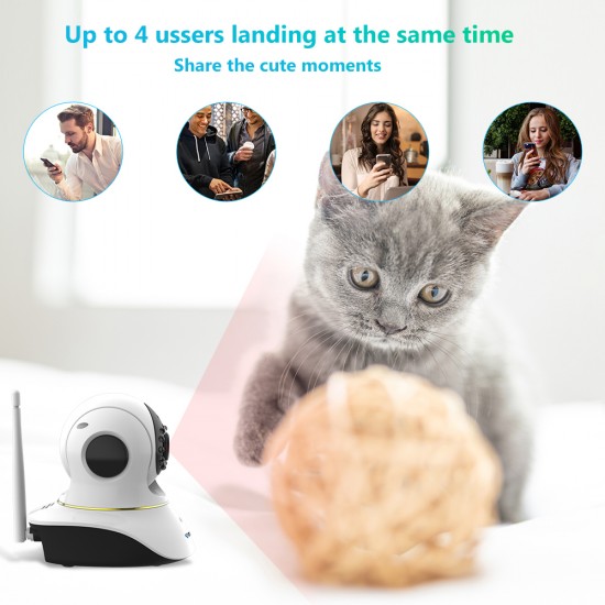 C38S-P Full 1080p HD Indoor Monitor Pets IP Camera 