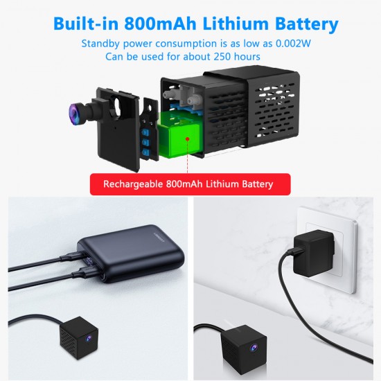 CB71  Smart 1080P Mini Battery IP Camera  