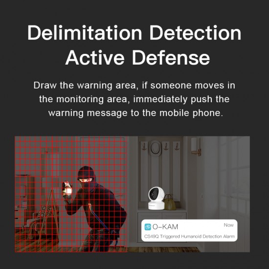 CS49Q 4MP Smart 5G WIFI  Indoor PT Home Monitor