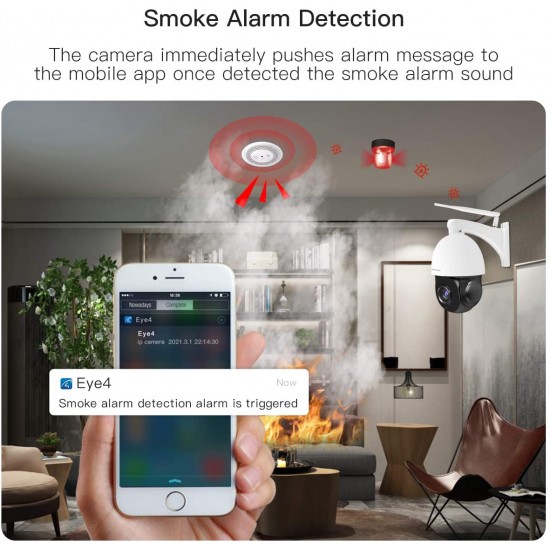 CS66Q-X18P  18X Zoom 4MP PTZ WIFI Outdoor Camera [POE]