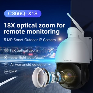 CS66Q-X18P  18X Zoom 4MP PTZ WIFI Outdoor Camera [POE]