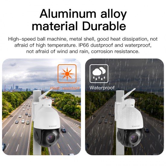 CS66Q-X18P  18X Zoom 4MP PTZ WIFI Outdoor Camera [POE]