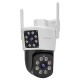 C662DR  Full Color Night Vision Dual-lens   Camera