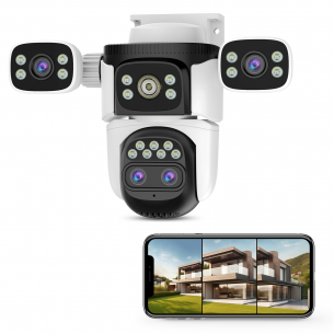 CS621ZS Four Lenses Cover a 360° Field of View