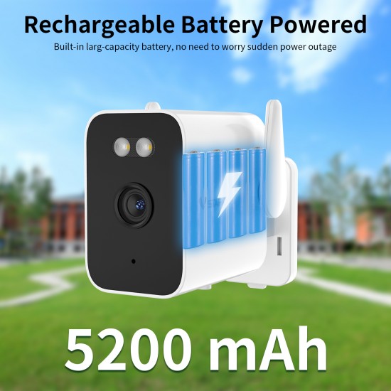 CS5 3MP Battery Powered WiFi Security Camera