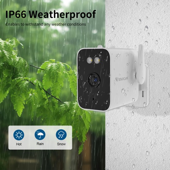 CS5 3MP Battery Powered WiFi Security Camera